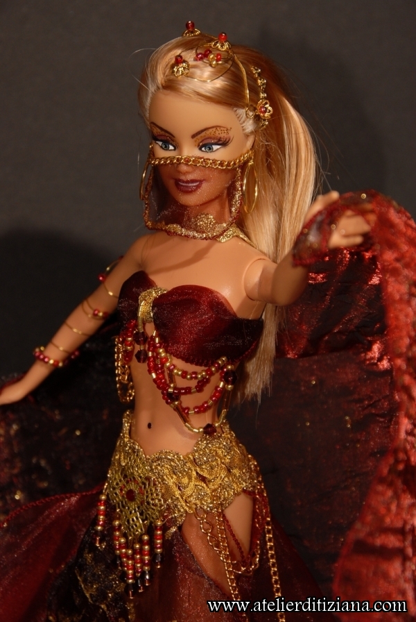 OOAK Barbie UNICA039 - Detail image