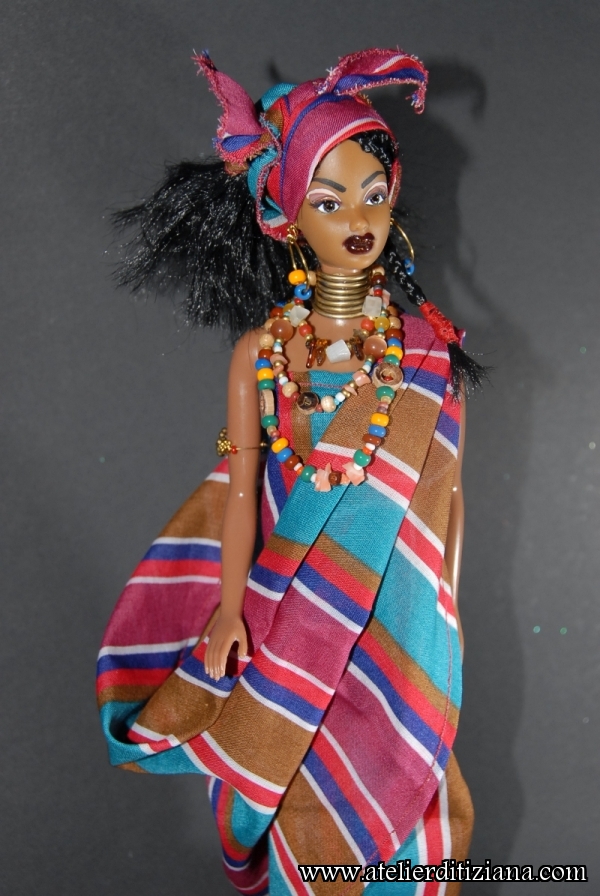 Barbie OOAK UNICA062 - Immagine di dettaglio