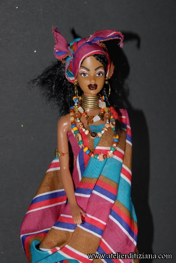 OOAK Barbie UNICA062 - Detail image