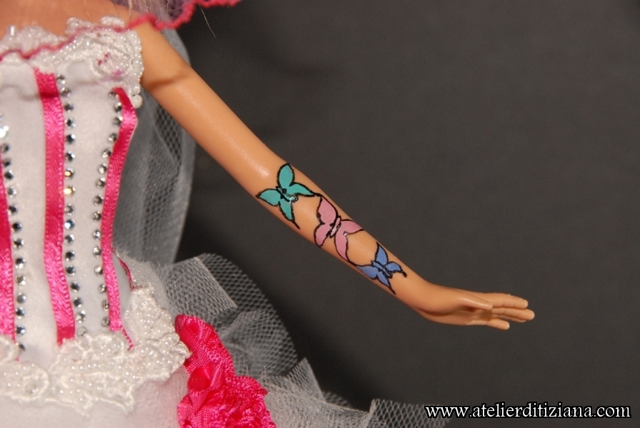 Barbie OOAK UNICA068 - Immagine di dettaglio