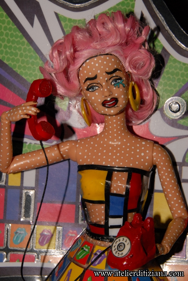 OOAK Barbie UNICA185 - Detail image