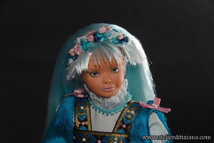 Barbie OOAK UNICA208 - Immagine di dettaglio